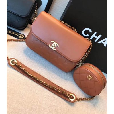 Alternative view of Replica Chanel Flap BagAmp; Coin Purse As1094