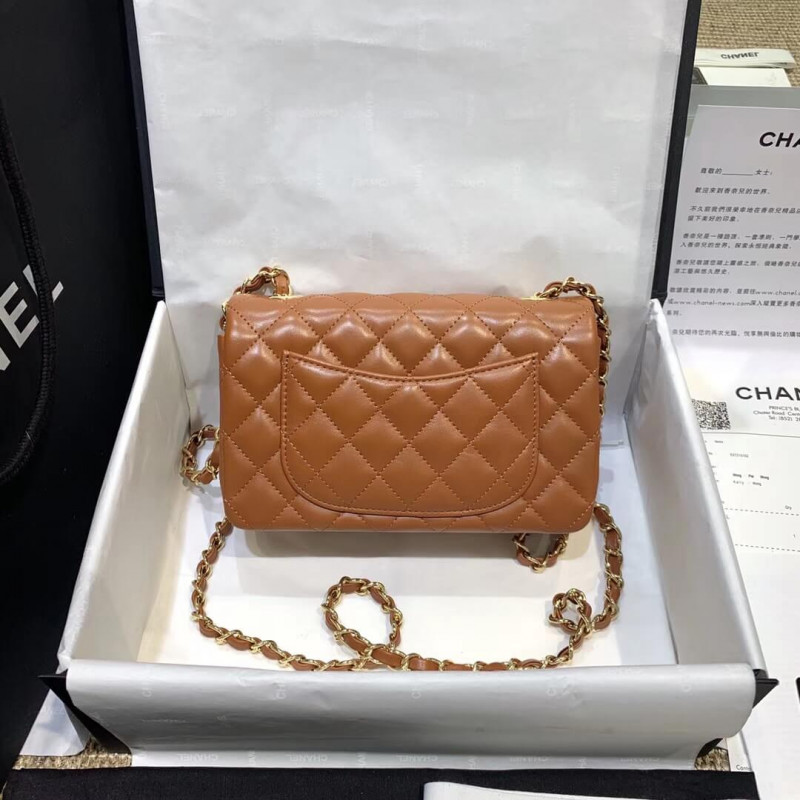 Replica Chanel Lambskin 20Cm Classic Flap Bag 1116 - Image 2