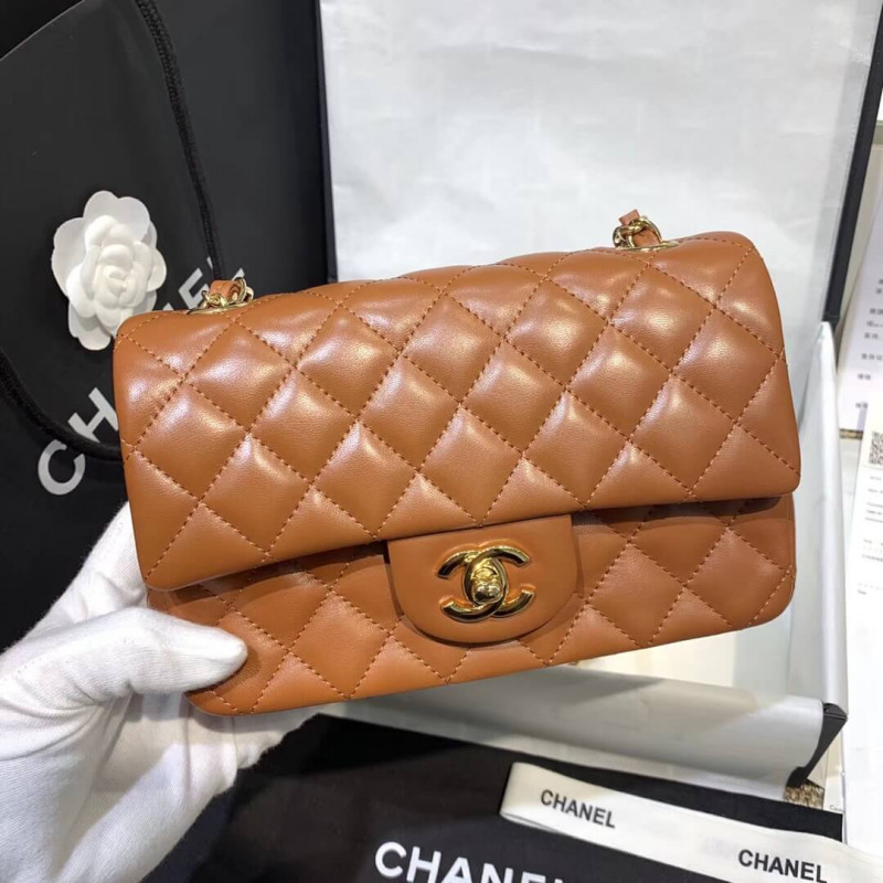 Replica Chanel Lambskin 20Cm Classic Flap Bag 1116 - Image 3