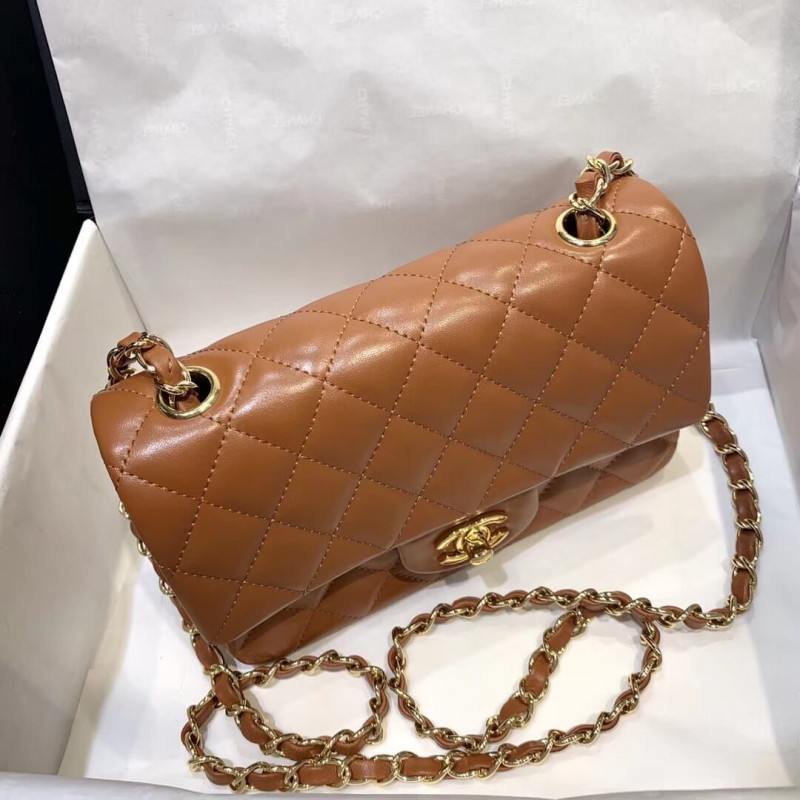 Replica Chanel Lambskin 20Cm Classic Flap Bag 1116 - Image 4