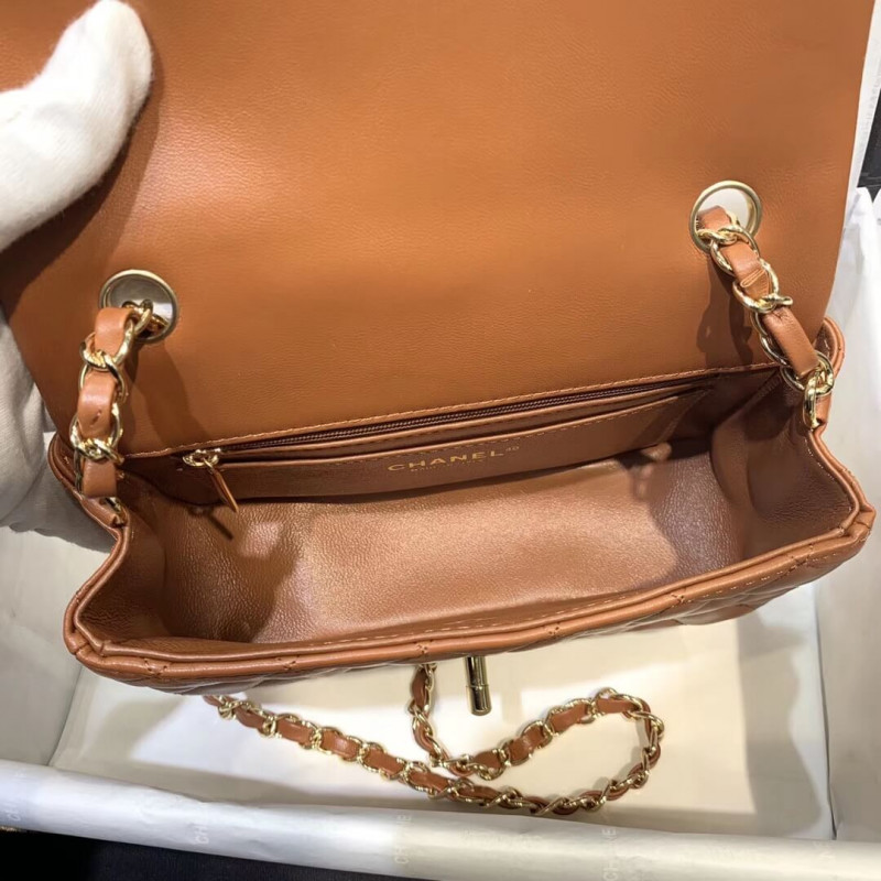 Replica Chanel Lambskin 20Cm Classic Flap Bag 1116 - Image 7