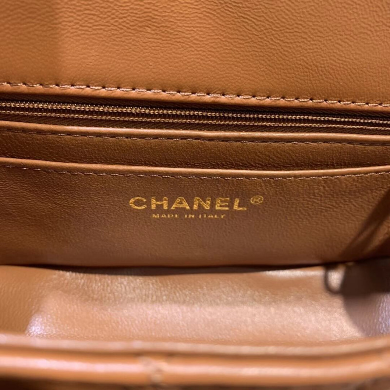Replica Chanel Lambskin 20Cm Classic Flap Bag 1116 - Image 8