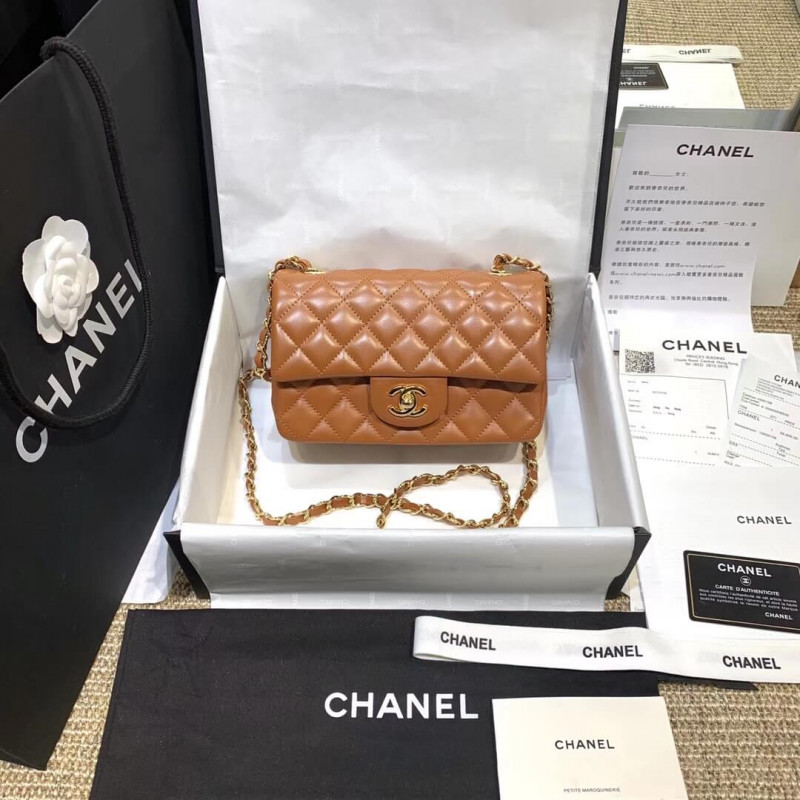 Replica Chanel Lambskin 20Cm Classic Flap Bag 1116 - Image 9