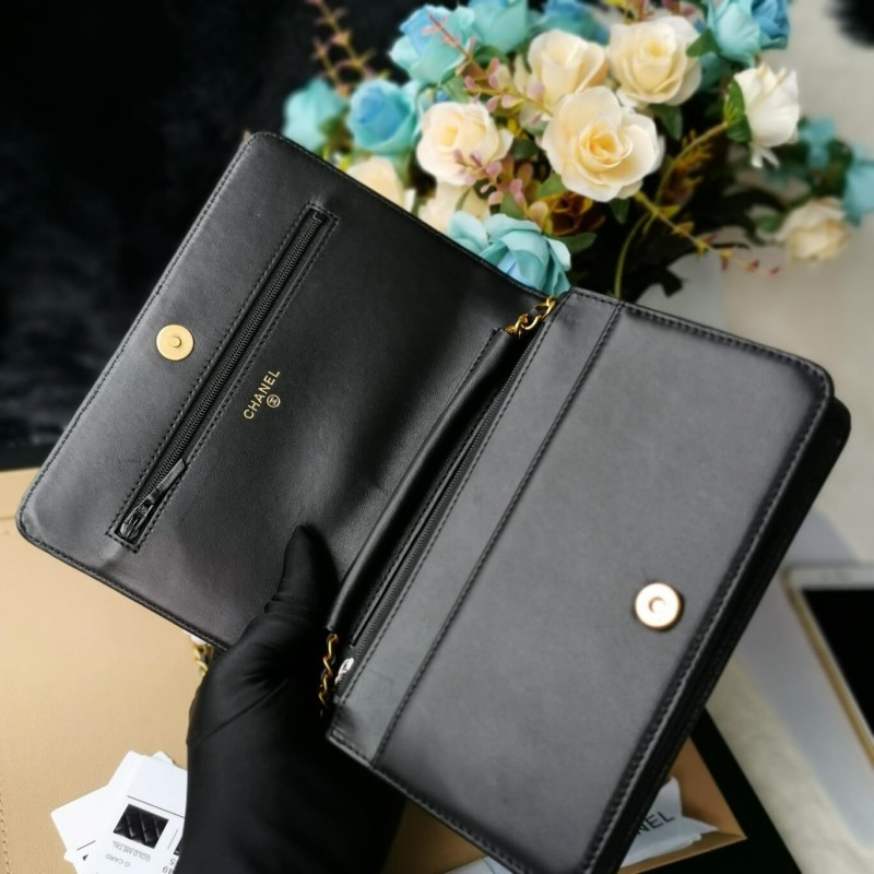 Replica Chanel Lambskin Leboy Woc Chain Bag 80287 - Image 7