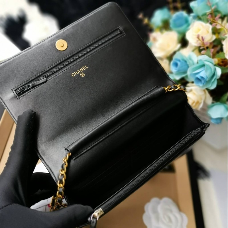 Replica Chanel Lambskin Leboy Woc Chain Bag 80287 - Image 8