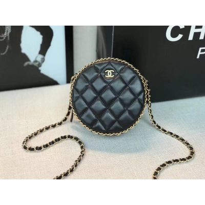 Alternative view of Replica Chanel Round Clutch Chain Bag A70657