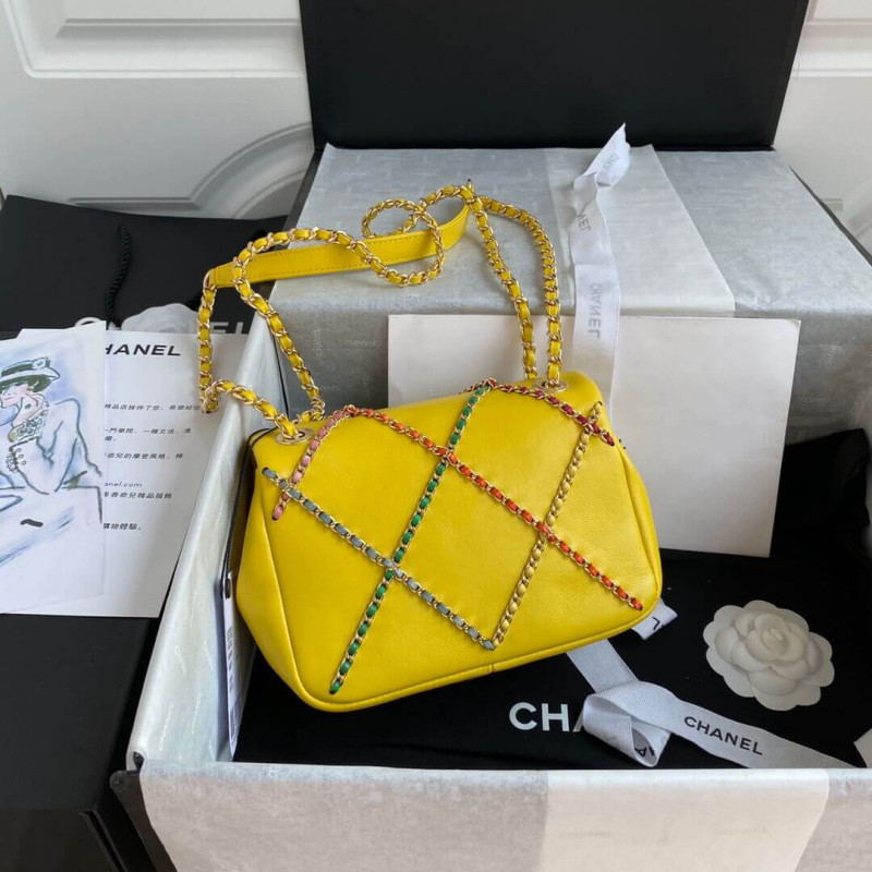 Replica Chanel Small Entwined Chain Bag As2382 - Image 4