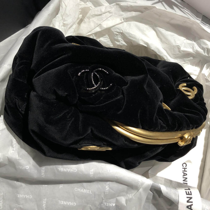 Replica Chanel Velvet Clutch As2137 - Image 4