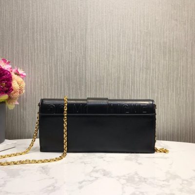 Alternative view of Replica Christian Dior 30 Montaigne Calfskin Clutch Chain Bag M9206