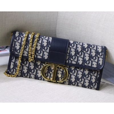 Alternative view of Replica Christian Dior 30 Montaigne Jacquard Canvas Clutch Bag M9206
