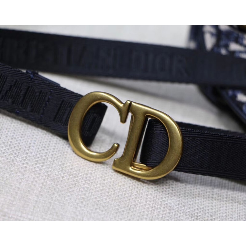 Replica Christian Dior Mini Oblique Saddle Bag M0447 - Image 7