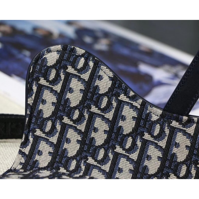 Replica Christian Dior Mini Oblique Saddle Bag M0447 - Image 9