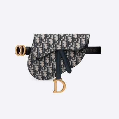 Replica Christian Dior Oblique Saddle Belt Bag S5632