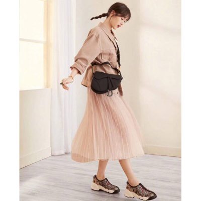 Alternative view of Replica Christian Dior Saddle Bag In Ultramatte Calfskin M0446