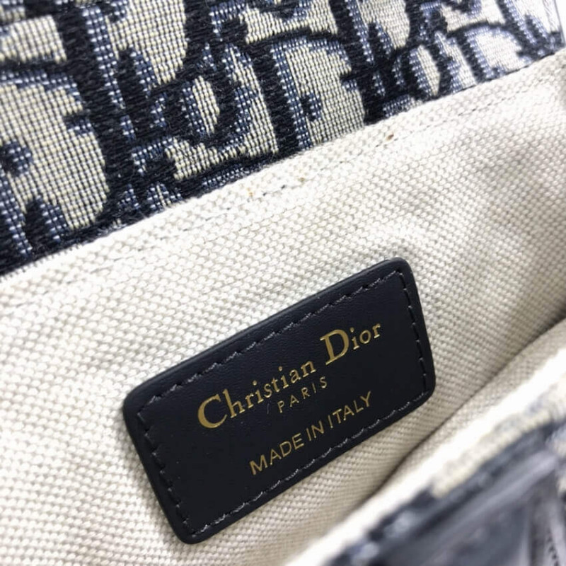 Replica Dior Mini Saddle Bag Blue Oblique Jacquard M0447 - Image 12