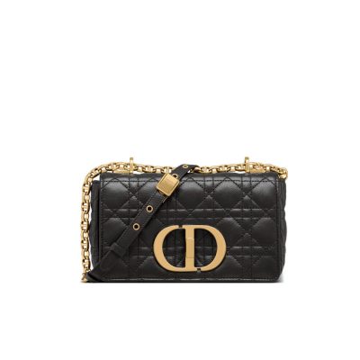 Replica Dior Small Caro Bag Supple Cannage Calfskin M9241