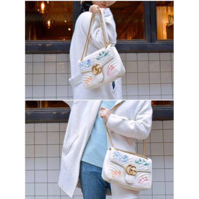 Alternative view of Replica Disney X Gucci Gg Marmont Medium Shoulder Bag 443496