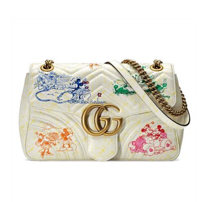 Replica Disney X Gucci Gg Marmont Medium Shoulder Bag 443496