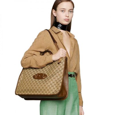 Replica Gucci 1955 Horsebit Large Tote Bag 623695