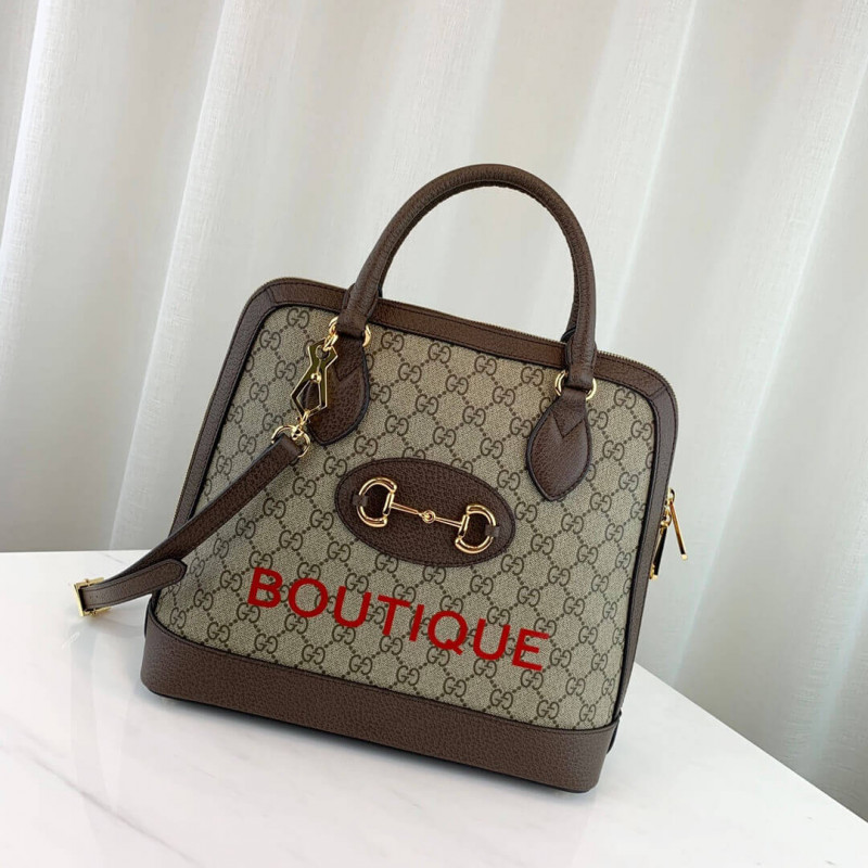 Replica Gucci 1955 Horsebit Medium Top Handle Bag 602206 - Image 2