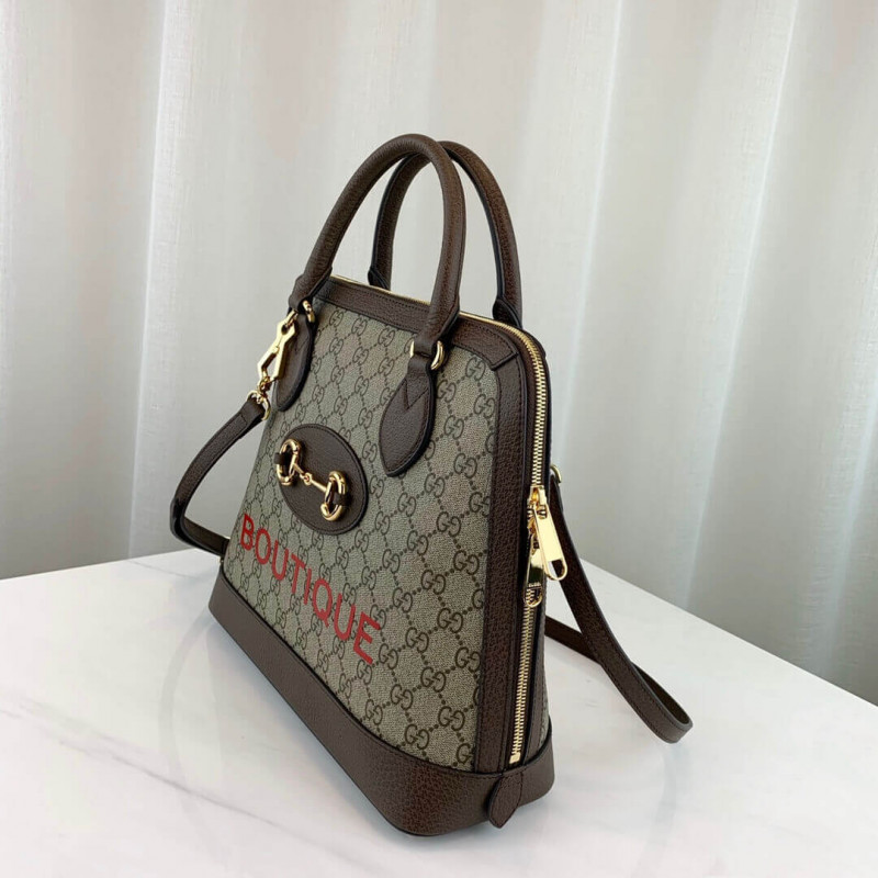 Replica Gucci 1955 Horsebit Medium Top Handle Bag 602206 - Image 3