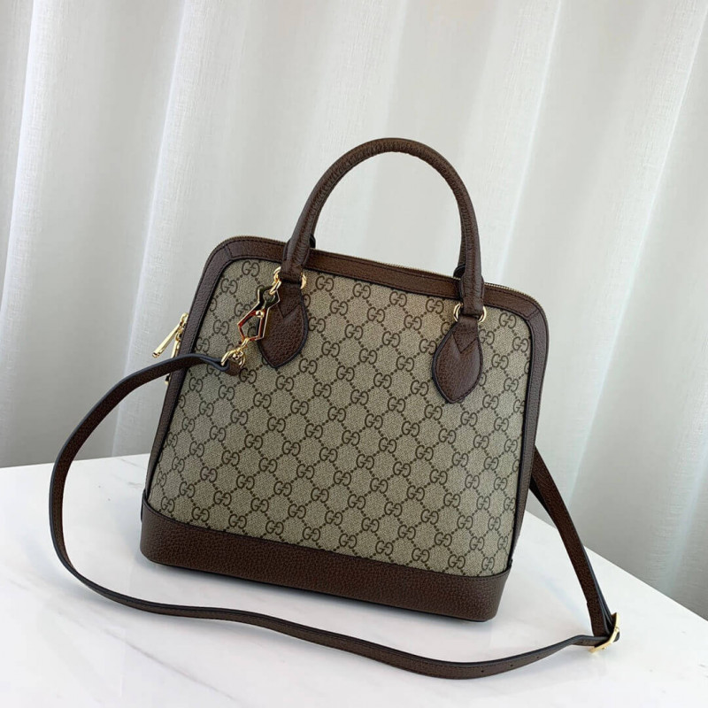 Replica Gucci 1955 Horsebit Medium Top Handle Bag 602206 - Image 4