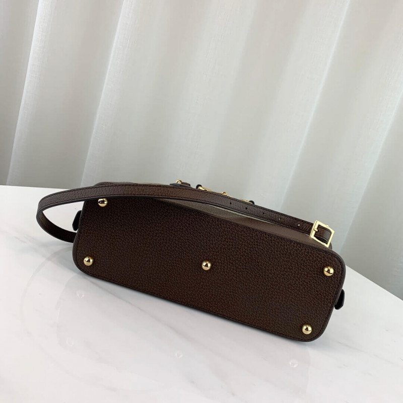 Replica Gucci 1955 Horsebit Medium Top Handle Bag 602206 - Image 5