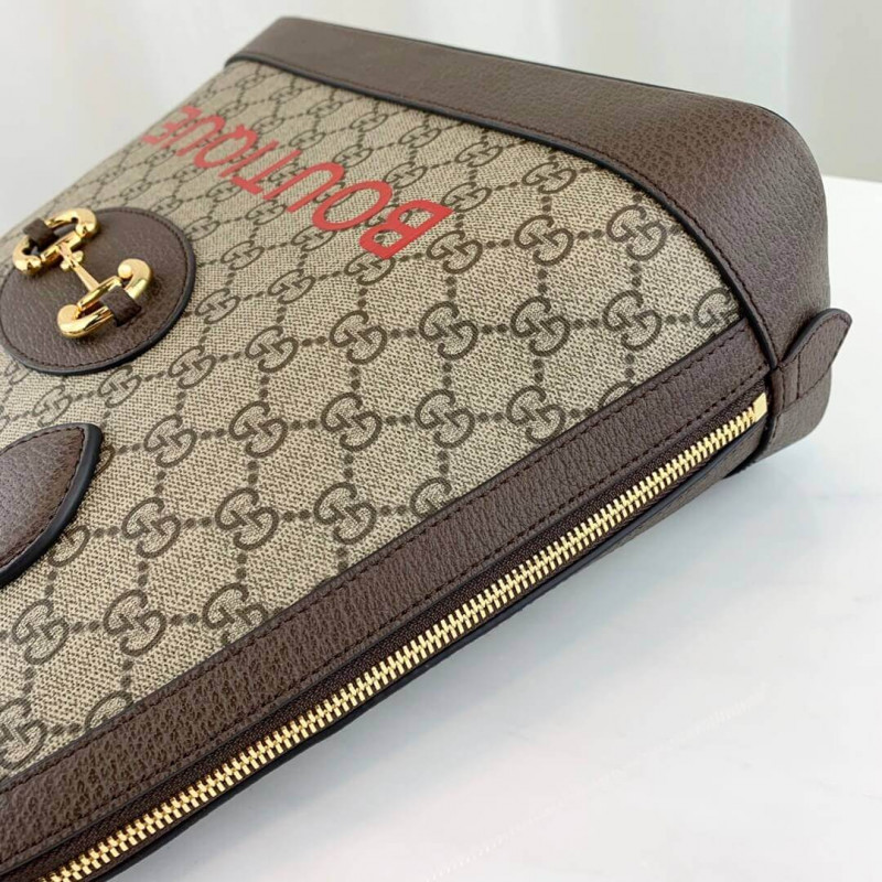 Replica Gucci 1955 Horsebit Medium Top Handle Bag 602206 - Image 7