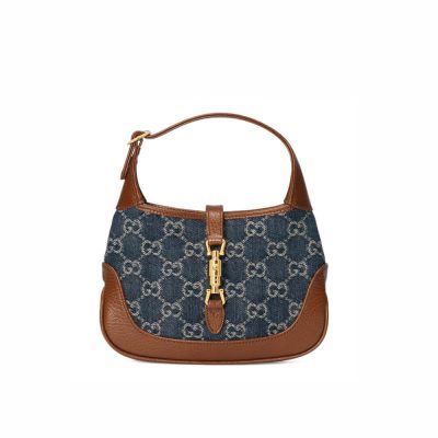 Replica Gucci Denim Jackie 1961 Mini Shoulder Bag 637092