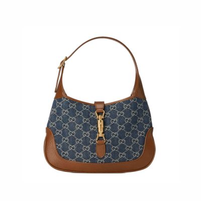 Replica Gucci Denim Jackie 1961 Small Shoulder Bag 636706