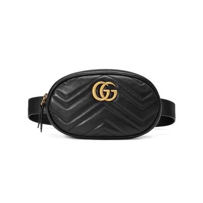 Replica Gucci Gg Marmont Matelasse Leather Belt Bag 476434