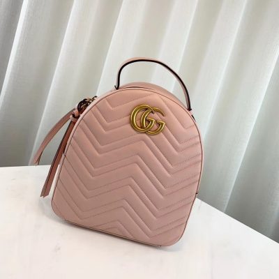 Alternative view of Replica Gucci Gg Marmont Quilted Leather Backpack 476671
