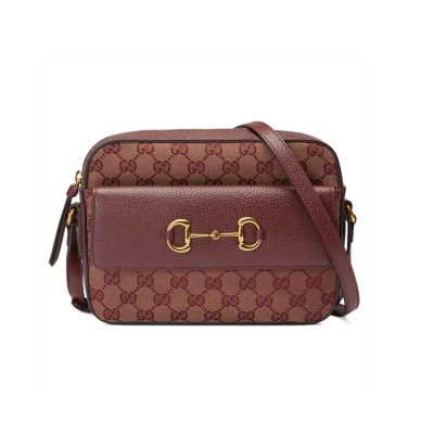 Replica Gucci Horsebit 1955 Small Bag In Burgundy 645454