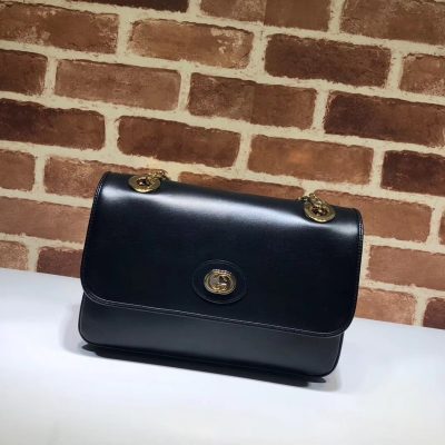 Alternative view of Replica Gucci Leather Small Shoulder Bag 576421