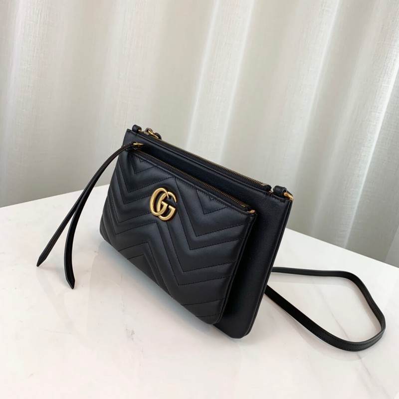 Replica Gucci Marmont Matelasse Shoulder Bag 453878 - Image 3
