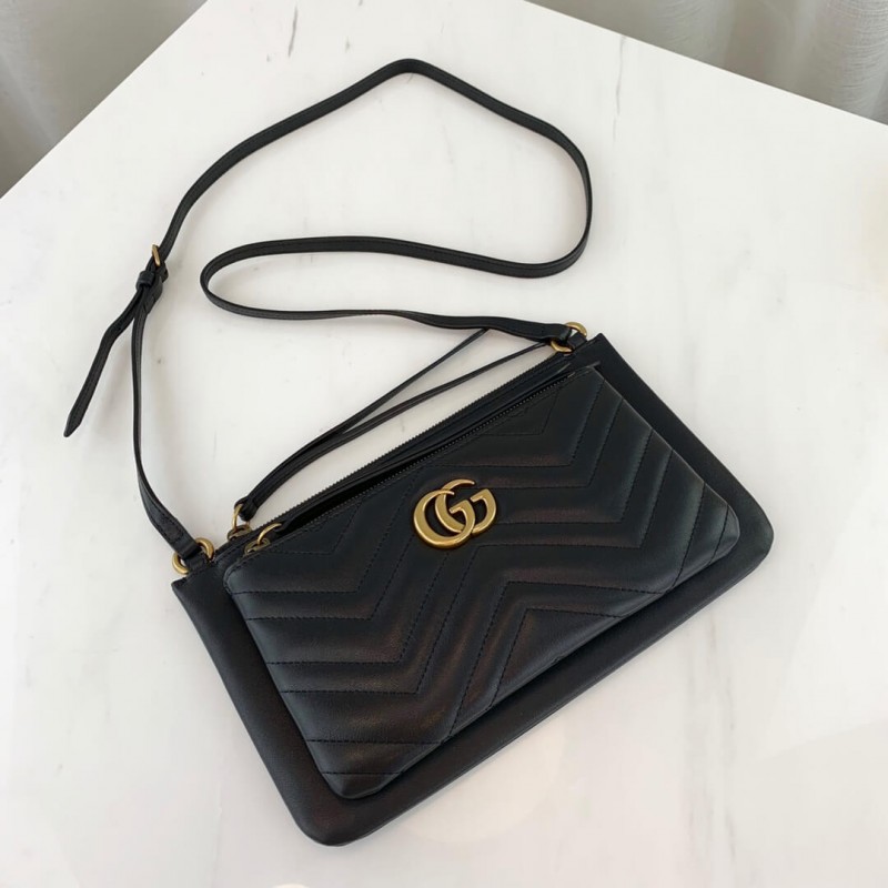 Replica Gucci Marmont Matelasse Shoulder Bag 453878 - Image 5