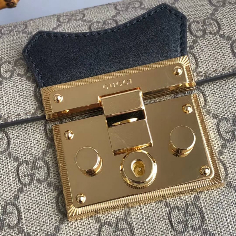 Replica Gucci Padlock Gg Small Bamboo Shoulder Bag 603221 - Image 5