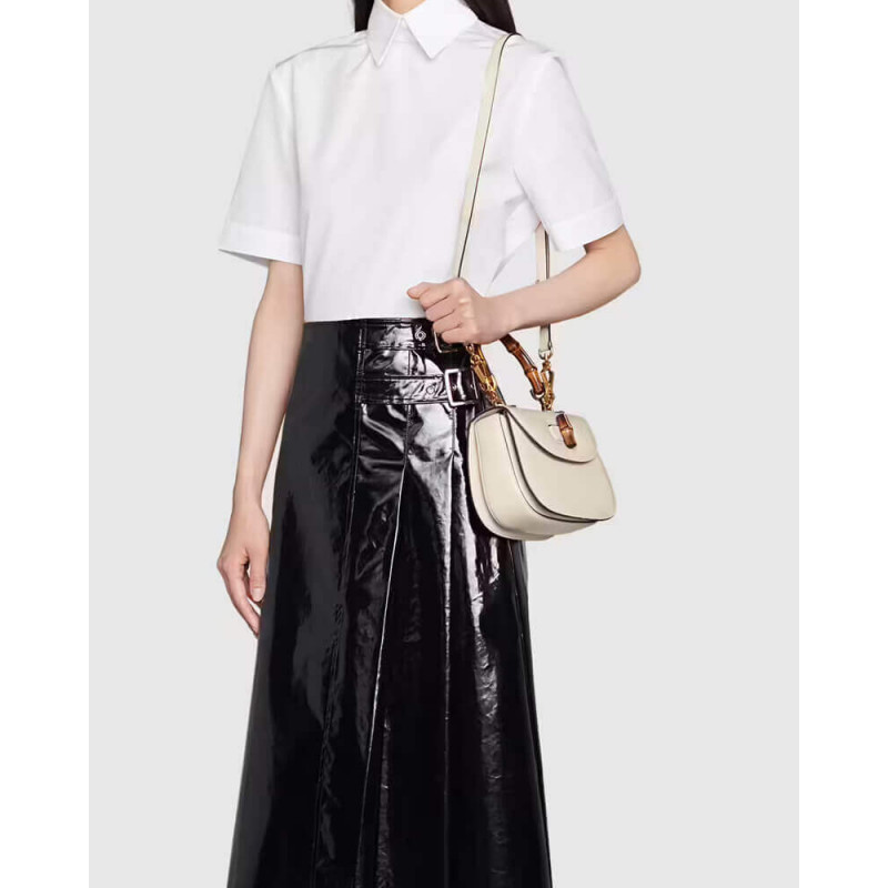 Replica Gucci Small Top Handle Bag With Bamboo 675797 - Image 3