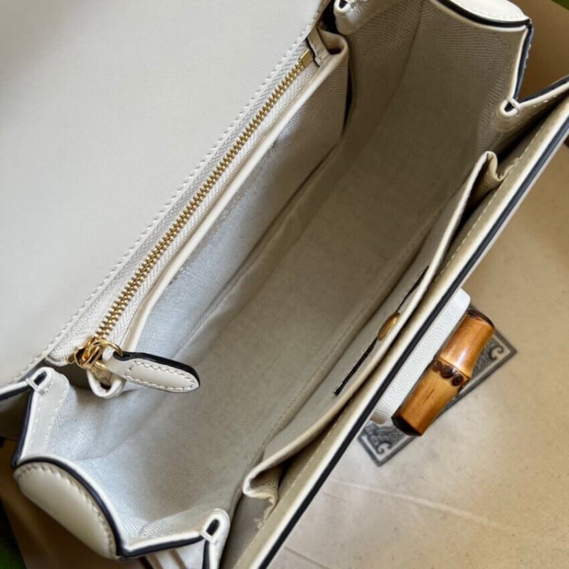 Replica Gucci Small Top Handle Bag With Bamboo 675797 - Image 10