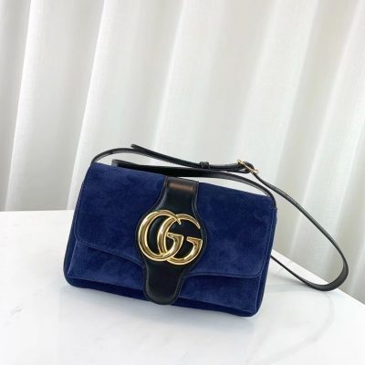 Replica Gucci Suede Arli Small Shoulder Bag 550129