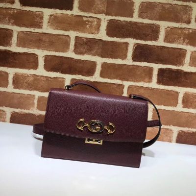 Alternative view of Replica Gucci Zumi Grainy Leather Small Shoulder Bag 576388