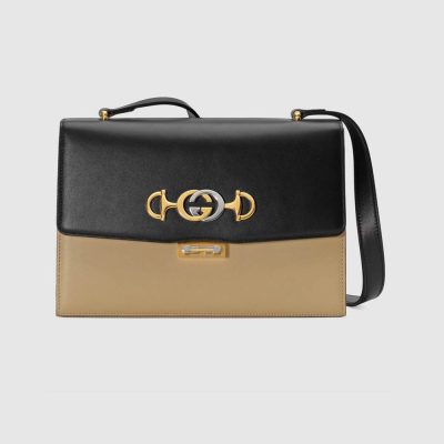 Replica Gucci Zumi Smooth Leather Small Shoulder Bag 576388