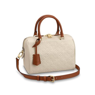 Replica Louis Vuitto Monogram Empreinte Speedy Bandouliere 25 M42401