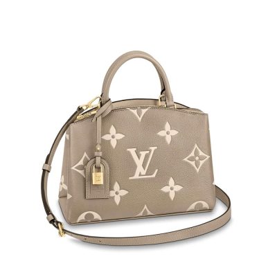 Replica Louis Vuitton Bicolor Monogram Empreinte Leather Petit Palais M58914