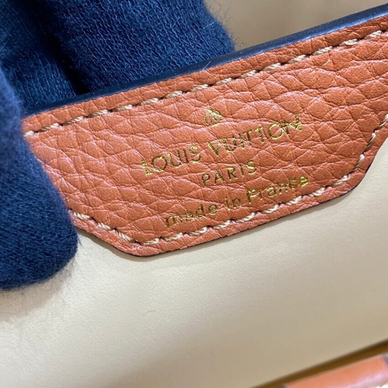 Replica Louis Vuitton Capucines Mm M59020 Gold/Noir - Image 13