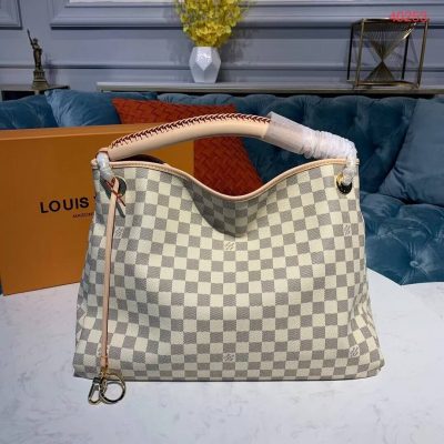 Alternative view of Replica Louis Vuitton Damier Azur Canvas Artsy Mm N40253
