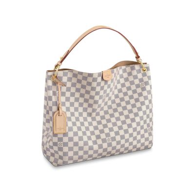 Replica Louis Vuitton Damier Azur Canvas Graceful Mm N42232