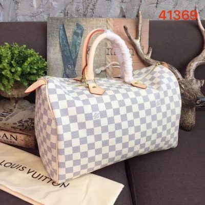Alternative view of Replica Louis Vuitton Damier Azur Canvas Speedy 35 N41369
