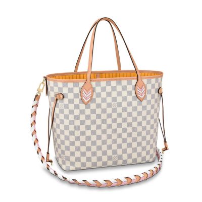 Replica Louis Vuitton Damier Azur Neverfull Mm N50047