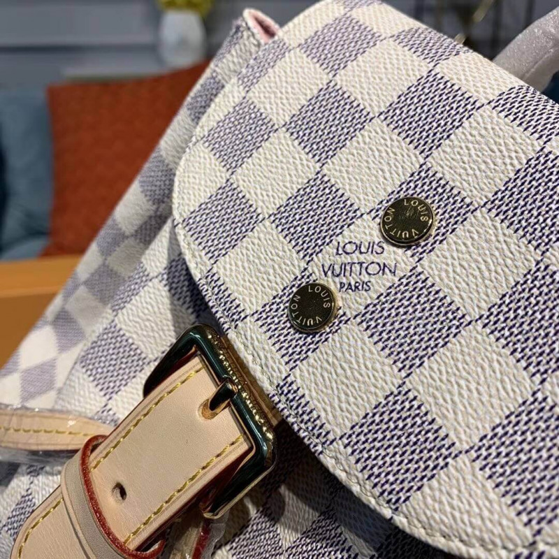 Replica Louis Vuitton Damier Azur Sperone Bb N44026 - Image 6